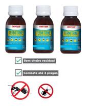 Kit 3 Termitrine 30ml Mata Baratas Formigas Pernilongos