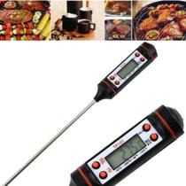 Kit 3 Termômetros Culinário Digital Espeto Alimentos Bebidas