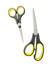 Kit 3 Tesoura Multiuso Aço Inox Papel Escola Cozinha Costura - B-Max Kit 3 Tesoura Multiuso Aço Inox Papel Escola Cozinha Costura - B-Max