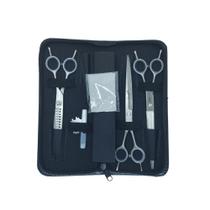 Kit 3 Tesouras MBS Aço 420c - Prata
