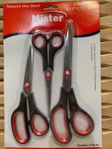 Kit 3 tesouras Mister - Mister