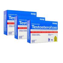 Kit 3 Testosterol 1000 3x30 comprimidos Ivone Nutrition Kit 3 Testosterol 1000 3x30 comprimidos Ivone Nutrition