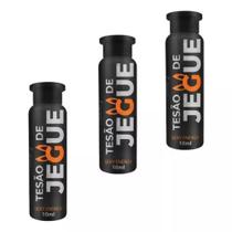 Kit 3 Tezão de Jegue Masculino 10ml Kit 3 Tezão de Jegue Masculino 10ml