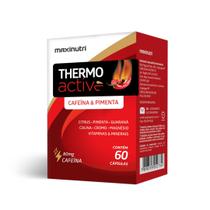 Kit 3 Thermo Active com Cafeína Pimenta Cromo Vitaminas e Minerais Maxinutri