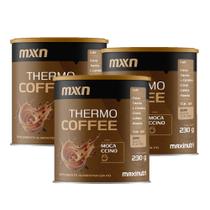 Kit 3 Thermo Coffee Moccacino 230g Maxinutri