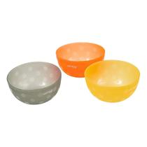 Kit 3 Tigelas Bowl Bebê P/ Microondas 300ml - Clingo Kit 3 Tigelas Bowl Bebê P/ Microondas 300ml - Clingo