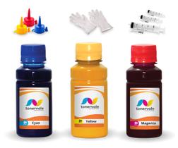 Kit 3 Tinta Compatível Para Brother DCP-T420W BTD60BK e BT5001 100ml