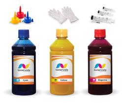 Kit 3 Tinta Compatível Para Brother HL-T4000DW BTD60BK e BT5001 250ml