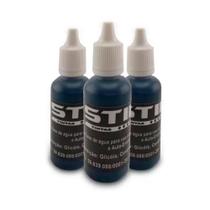 Kit 3 Tinta Para Carimbos Automáticos Stilo - 30ml