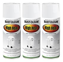 Kit 3 Tinta Rust Oleum Alta Temperatura 650c Churrasqueira Kit 3 Tinta Rust Oleum Alta Temperatura 650c Churrasqueira
