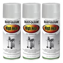 Kit 3 Tinta Rust Oleum Alta Temperatura 650c Churrasqueira Kit 3 Tinta Rust Oleum Alta Temperatura 650c Churrasqueira