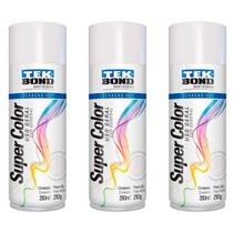 Kit 3 Tinta Spray Pintura Geladeira Fogão Branco Brilhante Kit 3 Tinta Spray Pintura Geladeira Fogão Branco Brilhante