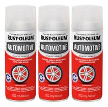 Kit 3 Tinta Spray Rodas Automotivo Rust Oleum Escolha A Cor