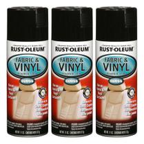 Kit 3 Tinta Spray Rust Oleum Tecido Couro Vinil Rust Oleum