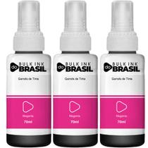 Kit 3 Tintas Compatíveis Epson L455 L495 L380 L110 L210 L355 L555 L656 L1300