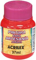 KIT 3 TintaS PVA Fosca VERMELHO FOGO 507 - 37ml - ACRILEX