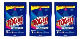 Kit 3 Tira Manchas Gel Tixan Ypê Refil 462g Roupas Máquina Lavar