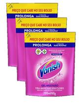 kit 3 Tira Manchas Vanish Líquido Sem Cloro Multiuso Sachê 200ML kit 3 Tira Manchas Vanish Líquido Sem Cloro Multiuso Sachê 200ML