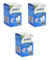 Kit 3 Tiras Glicemia Glicose 50 Un Gtech Lite Auto Code Kit 3 Tiras Glicemia Glicose 50 Un Gtech Lite Auto Code