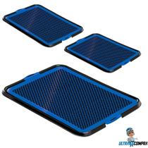 Kit 3 Toaletes Sanitário Ultracompra Pipi Dog Azul