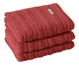 Kit 3 Toalha De Banho Grande Grossa 600g Puro Algodão Loft