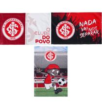 Kit 3 Toalha de Lavabo Lancheira Inter 27x47cm