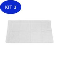 Kit 3 Toalha De Piso Light Profissional Santista Branco