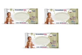 Kit 3 Toalha Umedecida Personalidade 50 Unidades - Eurofral