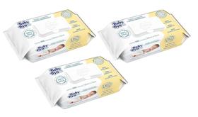 Kit 3 Toalha Umedecida Recém Nascido RN Sem Álcool Baby Byn - 300 Unidades Kit 3 Toalha Umedecida Recém Nascido RN Sem Álcool Baby Byn - 300 Unidades