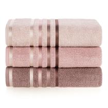 Kit 3 Toalhas Banhão Karsten Fio Penteado Gigante 86cm x 1,50m Kit 3 Toalhas Banhão Karsten Fio Penteado Gigante 86cm x 1,50m