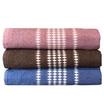 Kit 3 Toalhas Banho Gigante Algodão Macia Bahamas Kit 3 Toalhas Banho Gigante Algodão Macia Bahamas