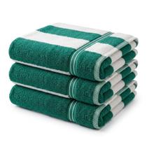 Kit 3 Toalhas Banho Gigantes Praia e Piscina Lufamar Verde Kit 3 Toalhas Banho Gigantes Praia e Piscina Lufamar Verde