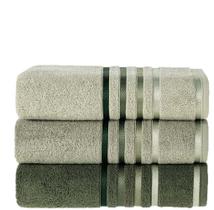 Kit 3 Toalhas Banho Karsten Lumina Fio Penteado