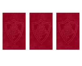 Kit 3 Toalhas de Academia/Mão Buettner Fluminense Vermelho