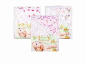 Kit 3 Toalhas De Banho Bebe Infantil Soft Fralda Capuz Recem Nascido 100% Algodão Menina Kit 3 Toalhas De Banho Bebe Infantil Soft Fralda Capuz Recem Nascido 100% Algodão Menina