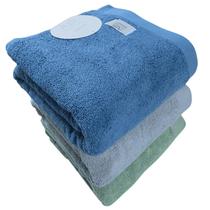 Kit 3 Toalhas de Banho Dual Air Buddemeyer Azul, Cinza e Verde