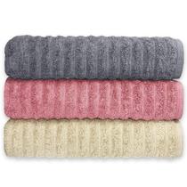 Kit 3 Toalhas De Banho Gramatura 500 Jogo De Toalha Banhão Kit 3 Toalhas De Banho Gramatura 500 Jogo De Toalha Banhão