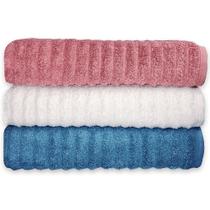 Kit 3 Toalhas De Banho Gramatura 500 Jogo De Toalha Banhão Kit 3 Toalhas De Banho Gramatura 500 Jogo De Toalha Banhão