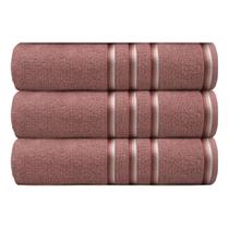 Kit 3 Toalhas de Banho Tecido Grosso Macio