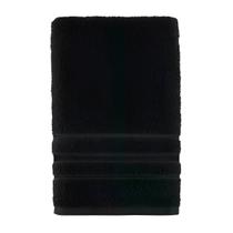 Kit 3 Toalhas De Banho Teka Escala Preta Para Salão Spa Algodão