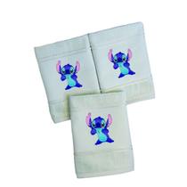 Kit 3 Toalhas de boca Escolar Lavabo Bebê Dohler Stitch Kit 3 Toalhas de boca Escolar Lavabo Bebê Dohler Stitch