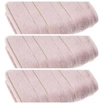 Kit 3 Toalhas de Lavabo 500gr 100% Algodão Flow Premium Cavhome