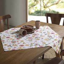 Kit 3 Toalhas de Mesa Estampada Clean 78cm x 78cm Dohler