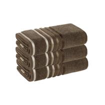 Kit 3 Toalhas de Rosto Karsten Lumina Toque Suave e Tratamento Antipilling