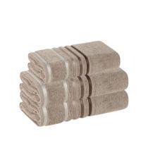 Kit 3 Toalhas Karsten Lumina 2 Banho 1 Rosto Cor:Lunar - 80204Tamanho:70x140