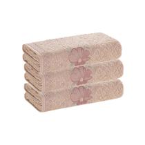 Kit 3 Toalhas Karsten Yuna Banho 70x135cm Alta Absorção Kit 3 Toalhas Karsten Yuna Banho 70x135cm Alta Absorção