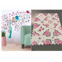 Kit 3 Toalhas Para Geladeira Coruja + Adesivo Decorativo Passáros Flores Kit 3 Toalhas Para Geladeira Coruja + Adesivo Decorativo Passáros Flores