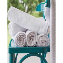 Kit 3 toalhas para salão de beleza macias em algodão modelo de uso profissional