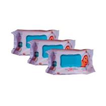 Kit 3 Toalhas umedecidas bebê Marigold Premium 20x15cm (360 unidades)