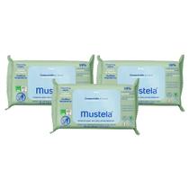 Kit 3 Toalhas Umedecidas Mustela Compostáveis com Perfume 60 Unidades cada Kit 3 Toalhas Umedecidas Mustela Compostáveis com Perfume 60 Unidades cada